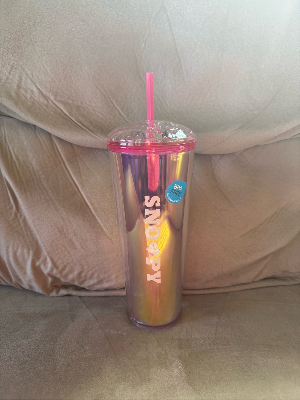 Brand new Snoopy tumbler